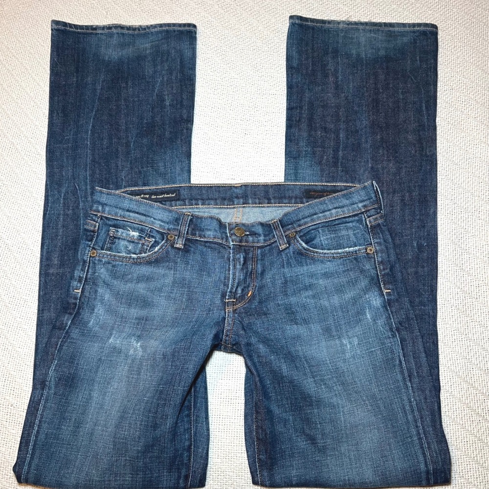 Y2K Low Rise Bootcut Citizens of Humanity Jeans Blue Size 29
